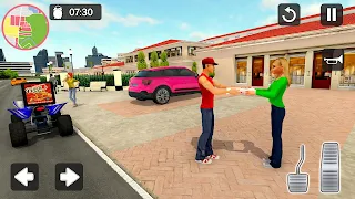 Pizza Delivery Games on Bike - Screenshot 3
