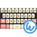 Cover Image of Download Peach keyboard image  APK
