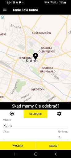 Tanie Taxi Kutno Screen 2