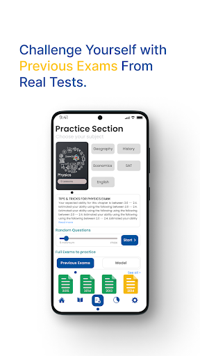 Android application Exam Time screenshort