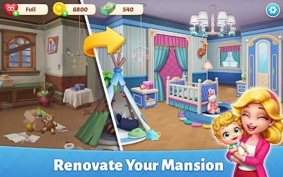 Baby Mansion-home makeover