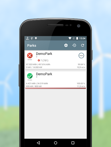 Energy Monitor Screen 2