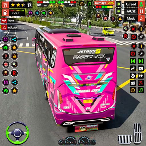 Bus Games 3D City Bus Driving logo