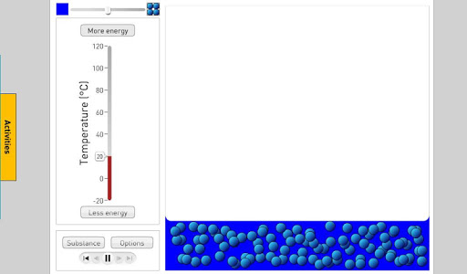 Android application Solids, Liquids and Gases screenshort