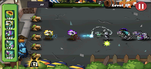 Angry Plants Game Screen 3