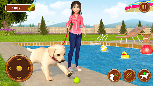 Dog Simulator Pet Dog Games 3D Screen 2
