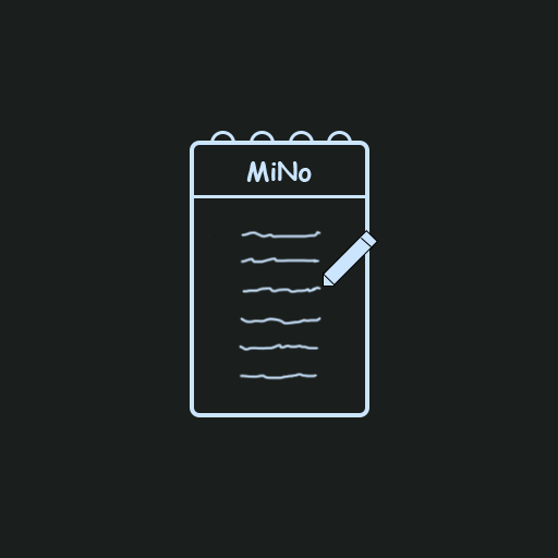 Minimal Notepad - Mino logo