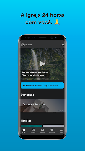 Android application Igreja Huios - Filhos Maduros screenshort