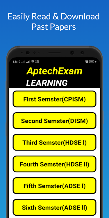 Aptech Exams - Past Papers - 2.0.4 - (Android)