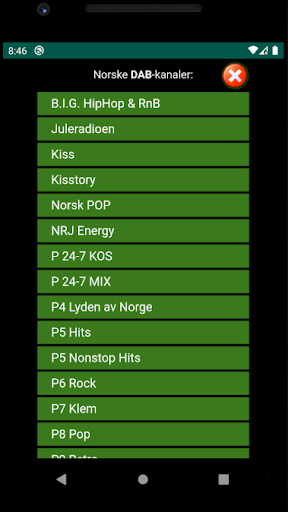 Norsk Radio App - DAB+FM Norge Screen 3