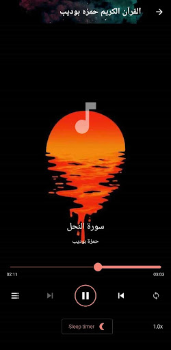 حمزه بوديب بدون نت قران كامل screenshot 11