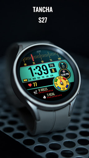 Tancha S27 Digital Watch Face screenshot 3