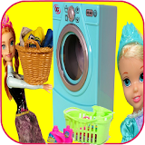 Laundry Washing toy for kids icon