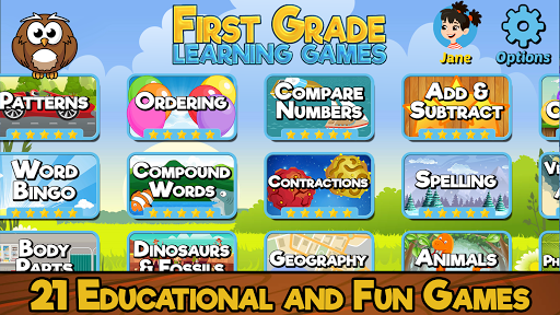 First Grade Learning Games Mod (Unlimited Money) Download screenshots 1