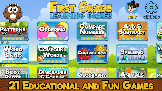 First Grade Learning Games For PC installation