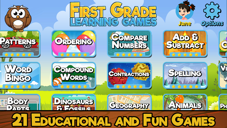 First Grade Learning Games - 8.3 - (Android)