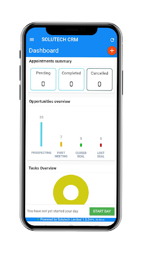 Solutech CRM Screen 2