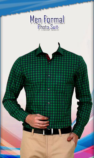 Men Formal Shirt Photo Suit