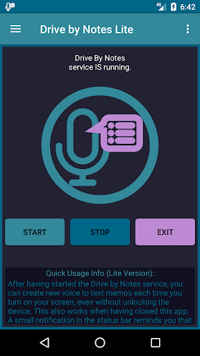 Drive by Notes Lite Screen 3