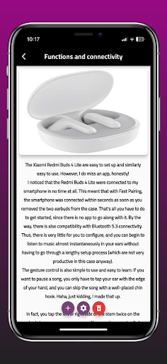 Redmi Buds 4 Lite guide