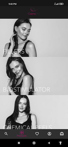 Android application Cosmo-Act screenshort