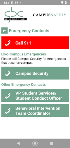Campus Safety Screen 2