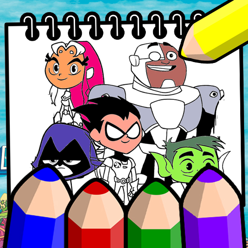 Teen Titans Coloring Download on Windows