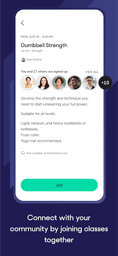 Screenshot of Exos
