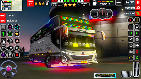 真實巴士模擬器遊戲3D