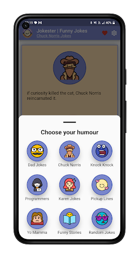 Android application Jokester Pro | Funny Jokes screenshort