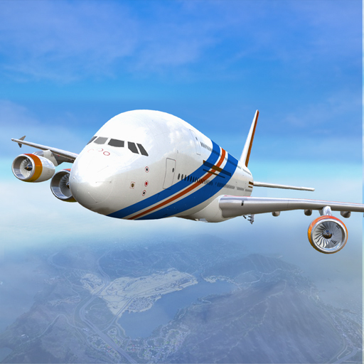 Plane Simulator 3D Flight Game Logo