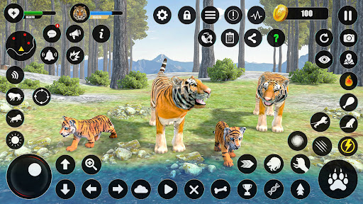 Tiger Simulator Animal Games 1.3 screenshots 2