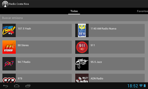 Radio Costa Rica Screenshot