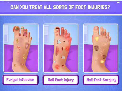 Nail Surgery Foot Doctor - Offline Surgeon Games 6.0 screenshots 2
