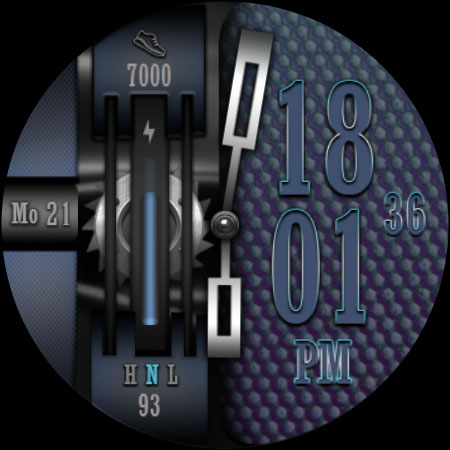 W-Design WOS067 - Watch Face screenshot 2