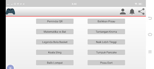 mainan Game Screen 2
