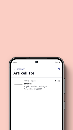 Ofrex Scan&Shop Screen 2