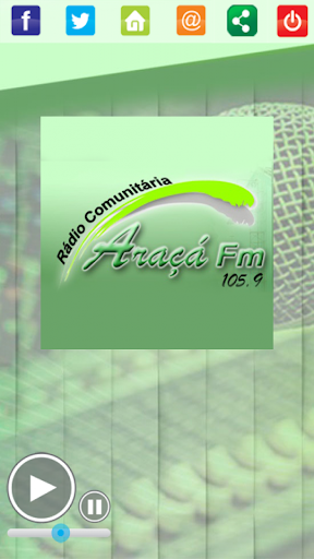 Rádio Comunitária Araçá FM Screen 2