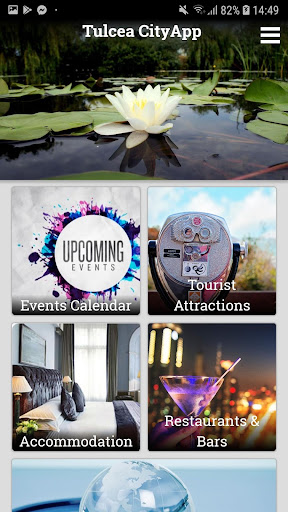 Android application Tulcea CityApp screenshort