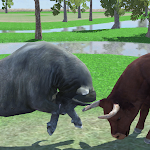 Cover Image of Herunterladen Angry Buffalo Attack Simulator  APK