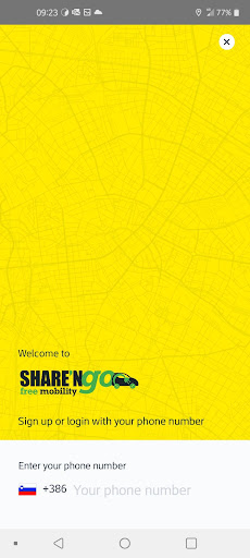 Android application SHARE'Ngo screenshort