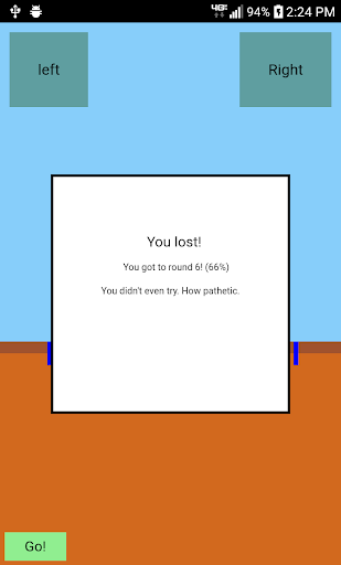 Android application FitnessGram Test Simulator screenshort