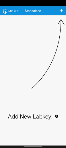 Android application StandAlone Labkey screenshort