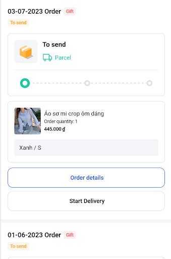 LienGift - Seller Screen 2