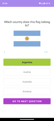 Quiz App Screen 3