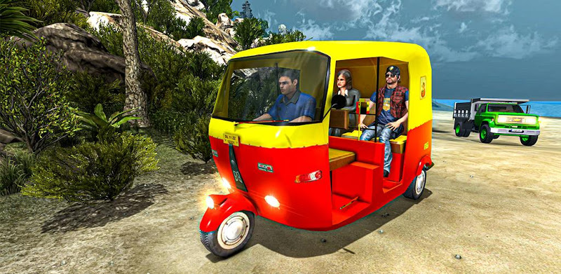 Offroad Tuk Tuk Rickshaw Driver: Auto Rickshaw 3D