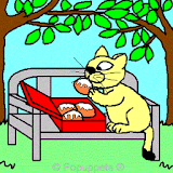 Cartoon Pet Kitty Cat icon
