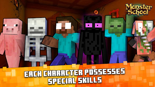 Captura de Pantalla 7 Monster School android