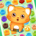 Cover Image of Unduh Cool Cats: Match 3 Quest - New Puzzle Game 1.0.17 APK