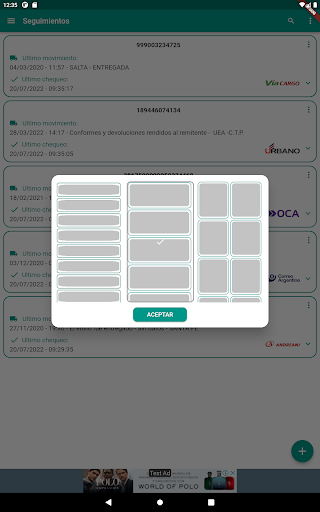 Seguimiento Envíos Argentina